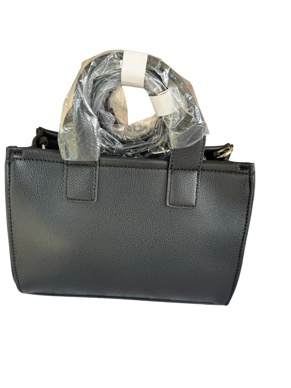 WEEKEND SALE! Christian Lacroix CXL Black Pebbled Satchel Crossbody Bag NWT